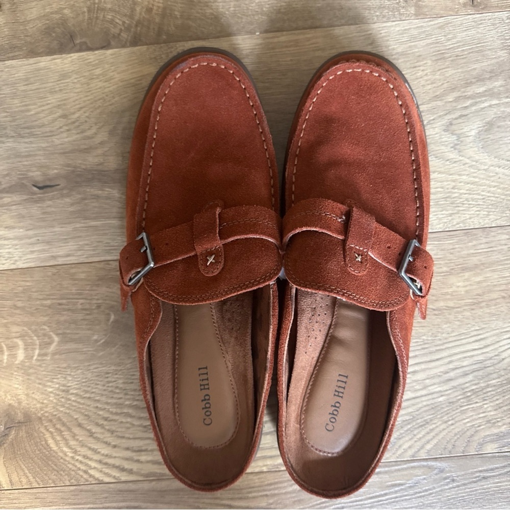 Cobb Hill Women's Bailee Rust/Suede Slide New w/o box women’s 10